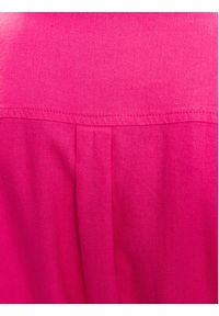 only - ONLY Sukienka koszulowa 15278720 Różowy Relaxed Fit. Kolor: różowy. Materiał: len, wiskoza. Typ sukienki: koszulowe #2