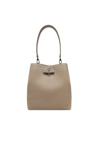 Longchamp Torebka 10281HFP Beżowy. Kolor: beżowy. Materiał: skórzane