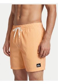 Quiksilver Szorty kąpielowe Everyday Deluxe EQYJV04101 Pomarańczowy Regular Fit. Kolor: pomarańczowy. Materiał: syntetyk #1