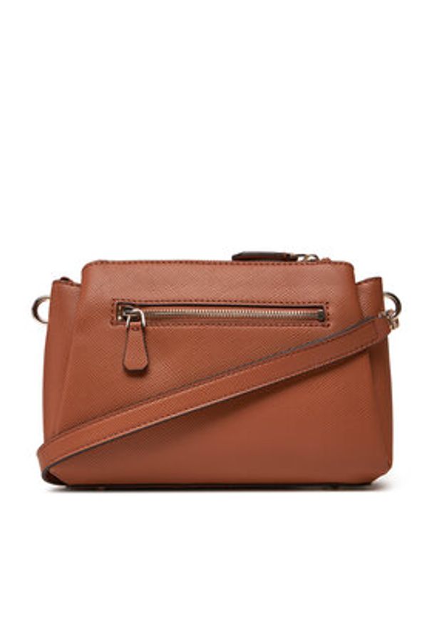 Guess Torebka Noelle II HWZG96 72120 Brązowy. Kolor: brązowy. Materiał: skórzane