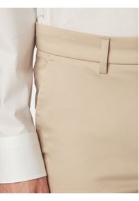 BOSS Spodnie materiałowe P-Kaiton1 50553841 Beżowy Slim Fit. Kolor: beżowy. Materiał: bawełna #2