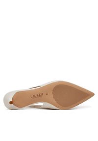 Lauren Ralph Lauren - LAUREN RALPH LAUREN Sandały Lolah II 802945730001 Biały. Kolor: biały. Materiał: skóra