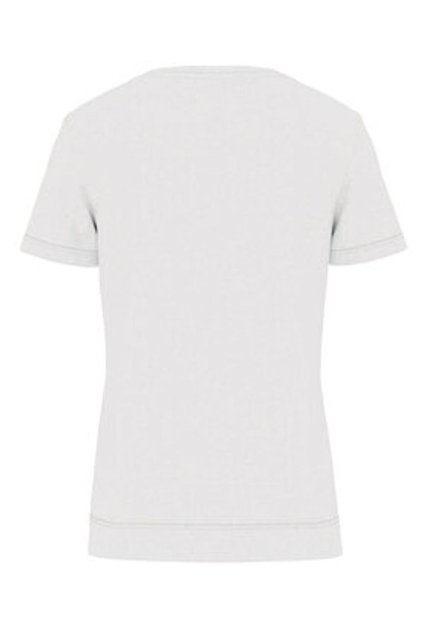 JOOP! T-Shirt 58 253JE58Tia 30049367 Biały Slim Fit. Kolor: biały. Materiał: bawełna