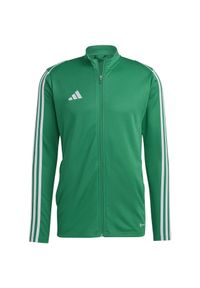 Bluza piłkarska męska Adidas Tiro 23 League Training Track Top. Kolor: wielokolorowy, zielony, biały. Sport: piłka nożna