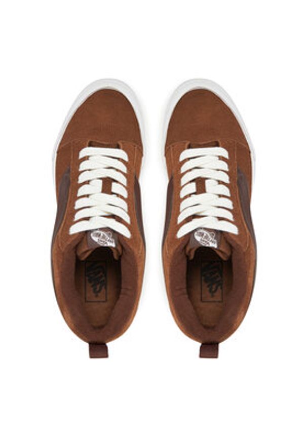 Vans Tenisówki Knu Skool VN000D6CDFM1 Brązowy. Kolor: brązowy. Materiał: zamsz, skóra