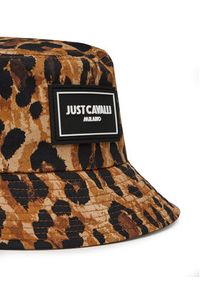 Just Cavalli Kapelusz 78RAZK20 ZG345 Brązowy. Kolor: brązowy. Materiał: materiał, bawełna #3