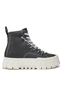 Sneakersy Tommy Jeans. Kolor: czarny. Obcas: na platformie