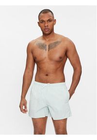 Emporio Armani Underwear Szorty kąpielowe 211756 4R422 02783 Zielony Regular Fit. Kolor: zielony. Materiał: syntetyk #2
