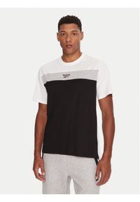 Reebok T-Shirt RK25156CCM Biały Regular Fit. Kolor: biały. Materiał: bawełna