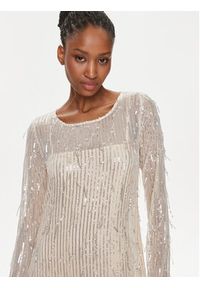 Herskind Sukienka wieczorowa 4994989 Beżowy Regular Fit. Kolor: beżowy. Materiał: syntetyk. Styl: wizytowy #4