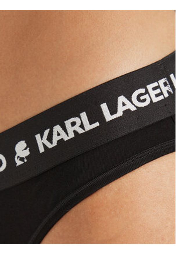 Karl Lagerfeld - KARL LAGERFELD Komplet 3 par fig klasycznych A1W47148 Czarny. Kolor: czarny. Materiał: bawełna