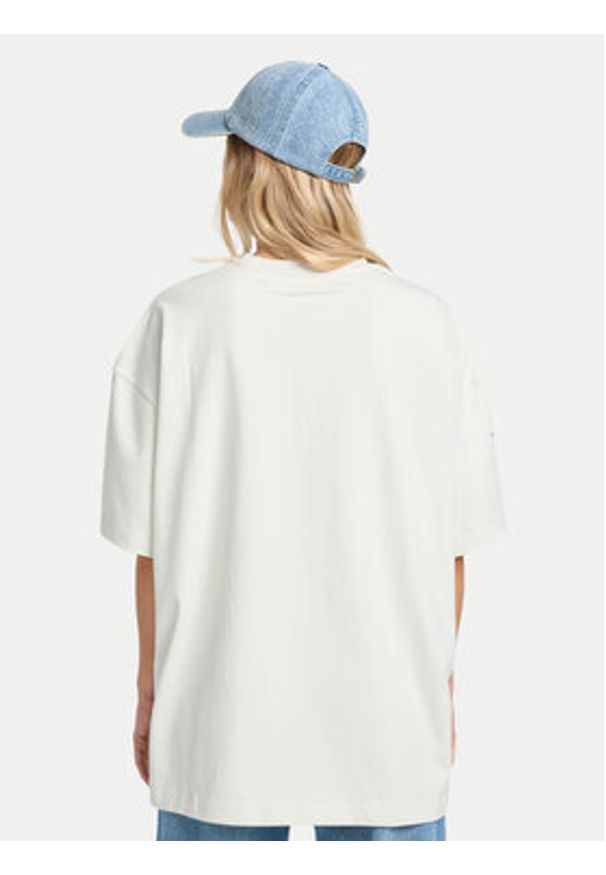 Billabong T-Shirt Wave Out EBJZT00481 Biały Loose Fit. Kolor: biały. Materiał: bawełna