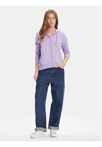 Tommy Jeans Bluza Flag DW0DW19729 Fioletowy Regular Fit. Kolor: fioletowy. Materiał: bawełna #3
