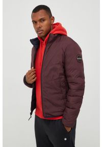 Napapijri kurtka dwustronna męska kolor granatowy przejściowa. Kolor: niebieski. Materiał: puch #6