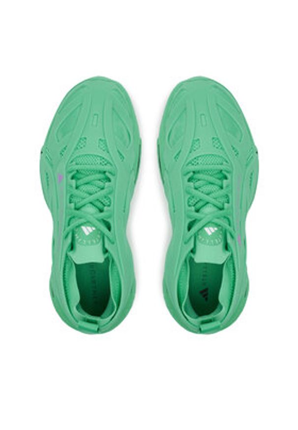 Adidas by Stella McCartney - adidas by Stella McCartney Buty do biegania Solarglide JH6331 Zielony. Kolor: zielony. Materiał: materiał. Model: Adidas Stella McCartney