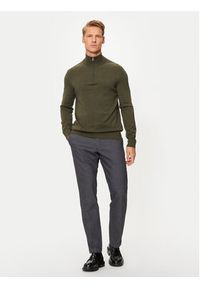 JOOP! Sweter 17 Jk-03Dario 30032603 Zielony Modern Fit. Kolor: zielony. Materiał: wełna #4