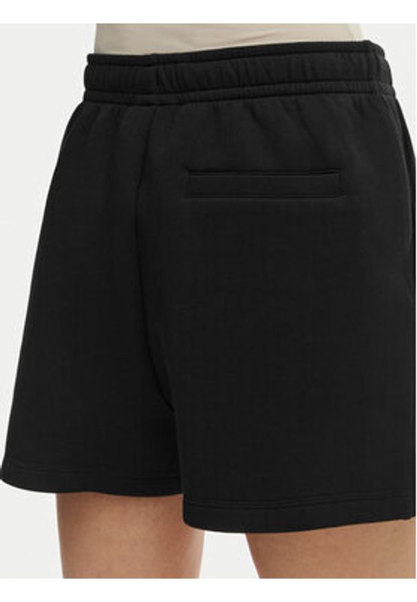 Lacoste Szorty sportowe GF9991 Czarny Regular Fit. Kolor: czarny. Materiał: bawełna