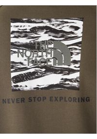 The North Face Bluza Edge Of Light NF0A8E3K Zielony Regular Fit. Kolor: zielony. Materiał: bawełna #3