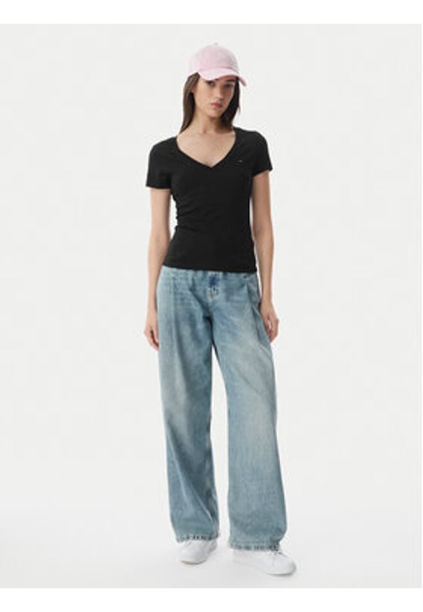 Tommy Jeans Komplet t-shirtów DW0DW23160 Kolorowy Slim Fit. Materiał: bawełna. Wzór: kolorowy