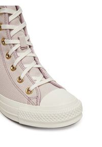 Converse Trampki Chuck Taylor All Star Wedge Platform Gold A12763C Różowy. Kolor: różowy. Materiał: materiał. Obcas: na platformie #6