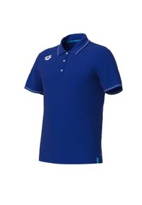 Koszulka polo Arena Team Polo shirt Solid Cotton. Typ kołnierza: polo. Kolor: niebieski. Materiał: bawełna