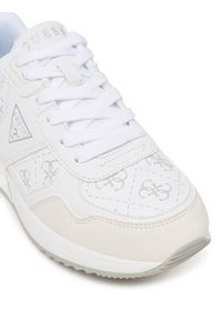Guess Sneakersy FLFMIC ELE12 Biały. Kolor: biały. Materiał: skóra #4