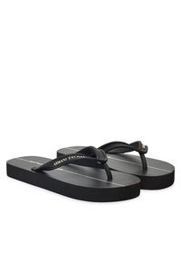 Armani Exchange Japonki XDQ010 XV700 N642 Czarny. Kolor: czarny. Materiał: guma