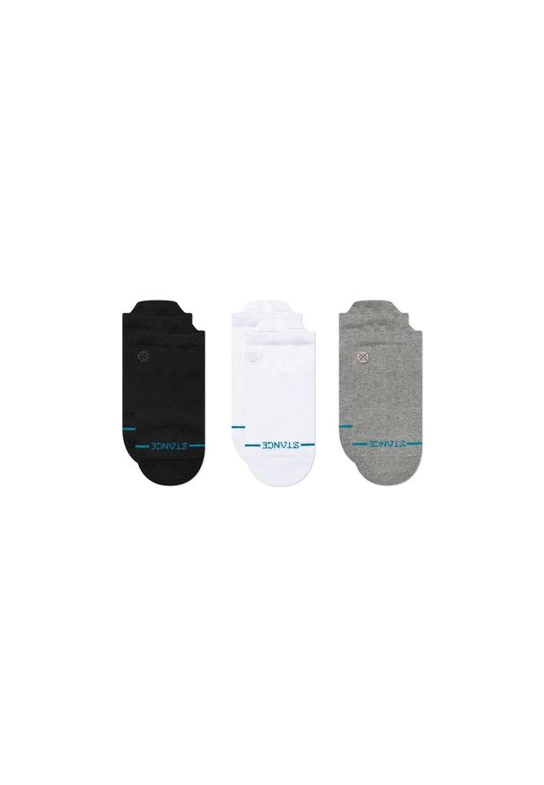Skarpety Stance Icon Low Tab 3 Pack. Kolor: wielokolorowy. Sport: turystyka piesza