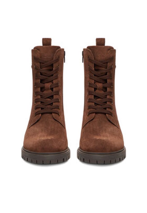 Lasocki Trzewiki CEO-WI16-D-466-05 Brązowy. Kolor: brązowy. Materiał: zamsz, skóra