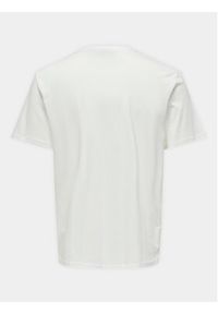 Only & Sons T-Shirt Kolton 22028735 Biały Regular Fit. Kolor: biały. Materiał: bawełna #3