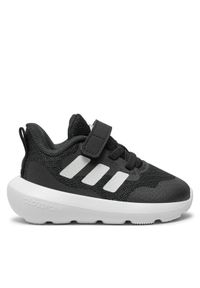 Adidas - adidas Sneakersy FortaRun 3.0 EL I IH2860 Czarny. Kolor: czarny. Materiał: materiał. Sport: bieganie