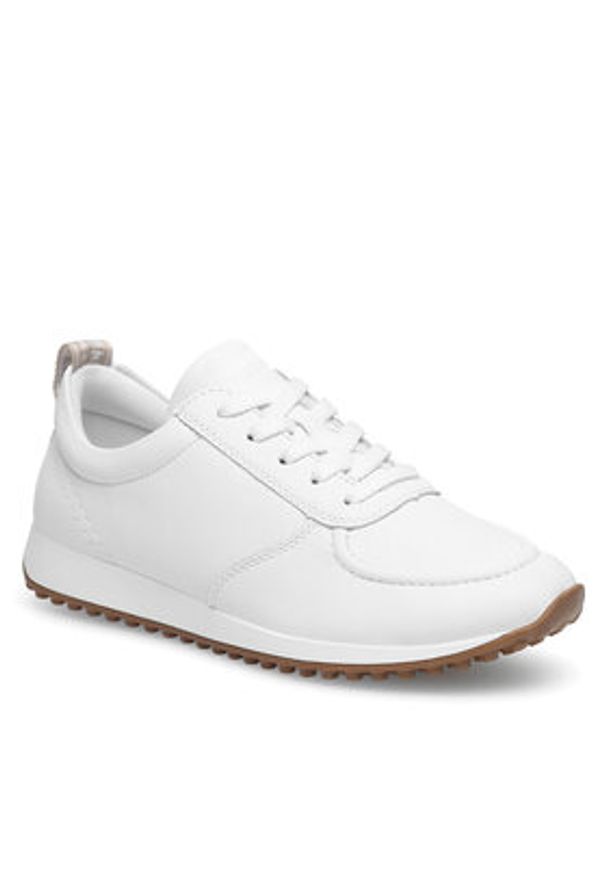 Remonte Sneakersy D3107-80 Biały. Kolor: biały. Materiał: skóra