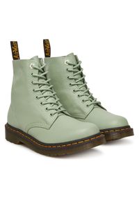 Dr. Martens Glany 1460 Pascal Virginia Zielony. Kolor: zielony. Materiał: skóra