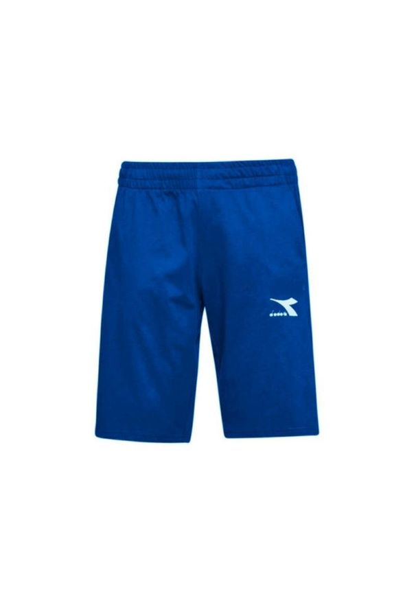 Spodenki męskie Diadora Bermuda Core. Kolor: niebieski. Długość: krótkie. Sezon: lato