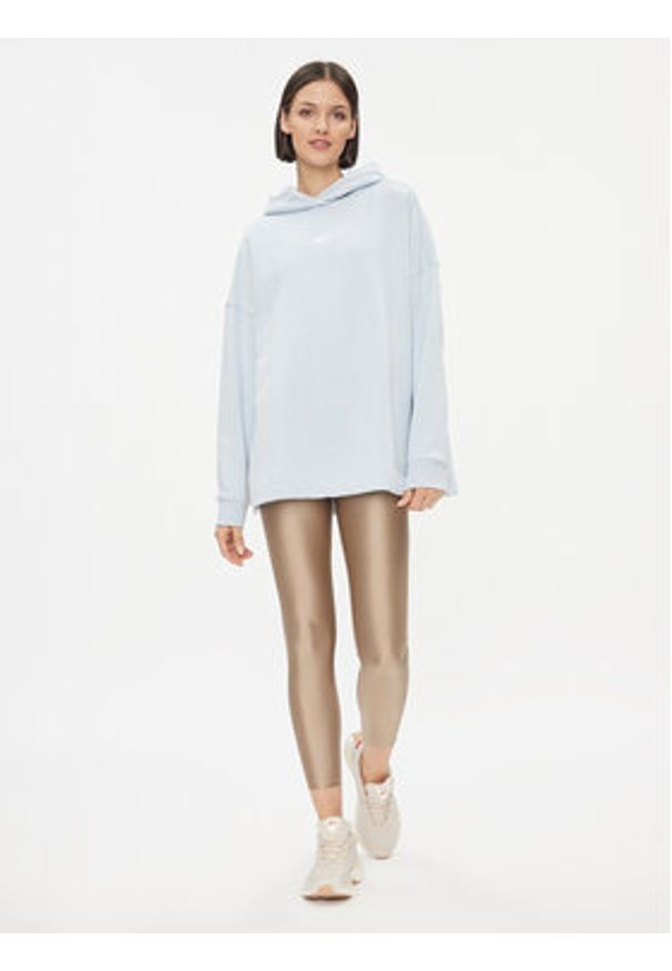 Reebok Bluza Maternity IJ3061 Błękitny Regular Fit. Kolor: niebieski. Materiał: bawełna