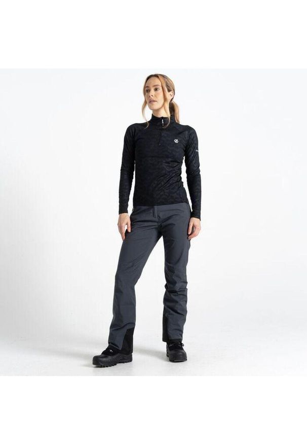 DARE 2B - Bluza turystyczna damska Divulge. Kolor: czarny. Materiał: elastan, poliester. Sport: turystyka piesza, narciarstwo