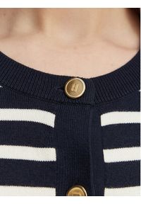 TOMMY HILFIGER - Tommy Hilfiger Kardigan WW0WW42370 Granatowy Regular Fit. Kolor: niebieski. Materiał: syntetyk #3