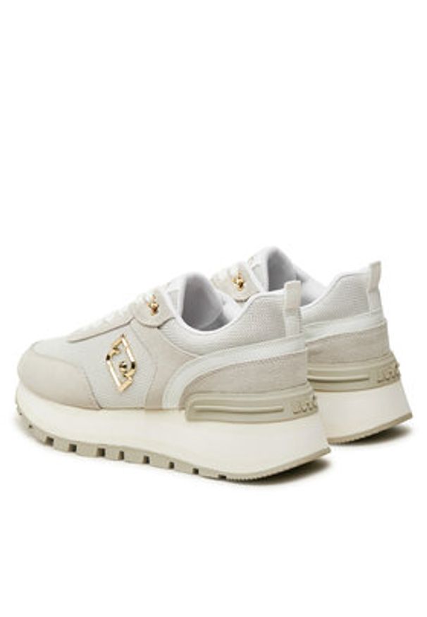 Liu Jo Sneakersy BF4143 PX027 Biały. Kolor: biały. Materiał: skóra, zamsz