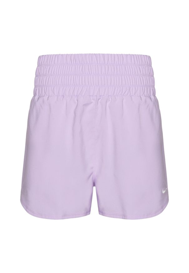 Spodenki damskie Nike One Dri-Fit Ultra High-Waisted 3". Kolor: fioletowy, różowy, wielokolorowy. Technologia: Dri-Fit (Nike)