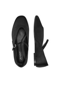 Jenny - JENNY Baleriny CEO-HY824001-1 Czarny. Kolor: czarny. Materiał: materiał #7