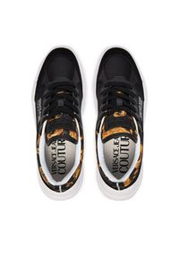 Versace Jeans Couture Sneakersy 80YA3SC1 Czarny. Kolor: czarny. Materiał: skóra #6