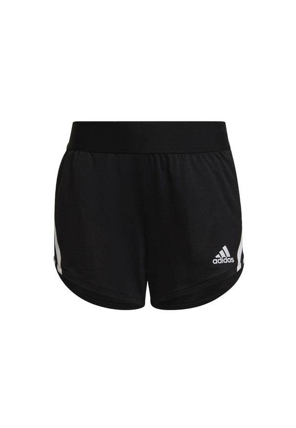 Adidas - Spodenki dziewczęce adidas G Ar 3s Kn. Kolor: czarny, biały, wielokolorowy. Sport: bieganie, fitness