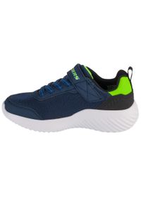 skechers - Buty sportowe Sneakersy chłopięce, Bounder-Tech - Ultravoid. Kolor: niebieski. Sport: turystyka piesza