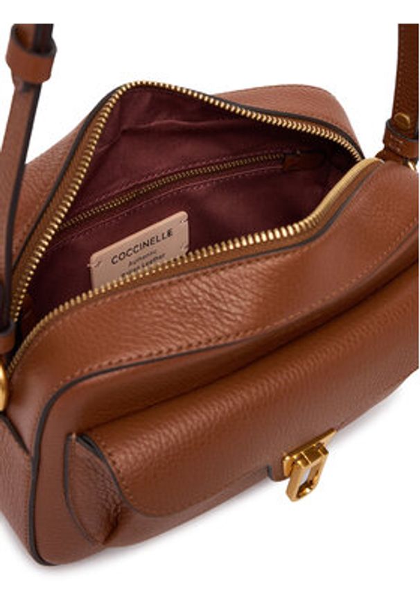 Coccinelle Torebka MF6 Coccinelle Beat Soft E1 MF6 15 02 01 Brązowy. Kolor: brązowy. Materiał: skórzane