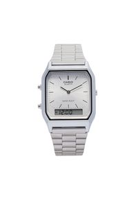 Zegarek Casio. Kolor: srebrny. Styl: vintage #1