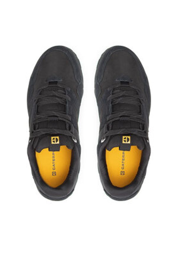 CATerpillar Sneakersy Quest Runner P110713 Czarny. Kolor: czarny. Materiał: skóra