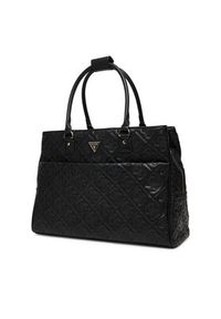 Guess Torebka TWQL96 58919 Czarny. Kolor: czarny. Materiał: skóra