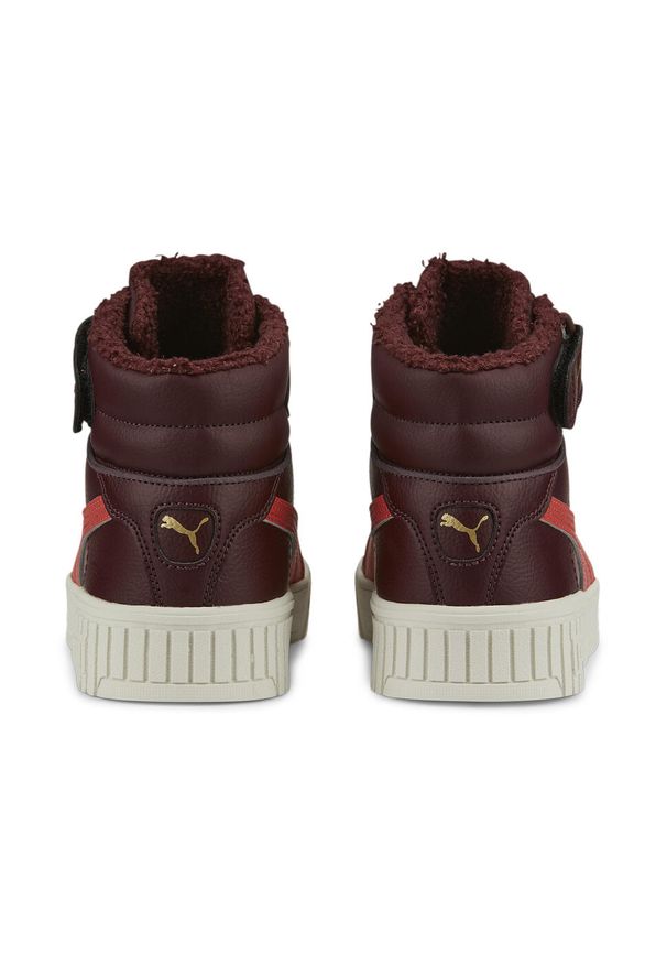 Buty do chodzenia Puma CARINA 2.0 MID WTR JR. Kolor: czerwony, różowy, wielokolorowy. Sport: turystyka piesza