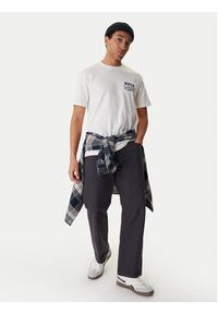 RVCA T-Shirt EVYZT00297 Écru Regular Fit. Materiał: bawełna #4