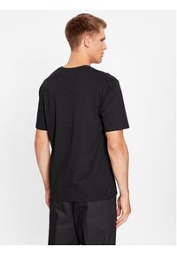 Just Cavalli T-Shirt 75OAHT09 Czarny Regular Fit. Kolor: czarny. Materiał: bawełna